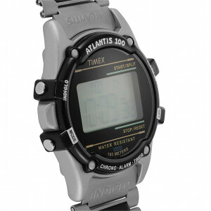 TIMEXタイメックスATLANTISアトランティス100TW2U31100メンズ腕時計クオーツ電池式メタルバンドシルバー