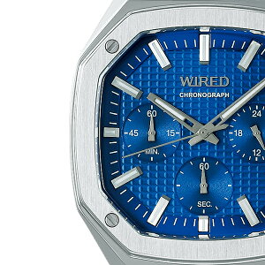セイコーWIREDワイアードREFLECTIONOCTAGONリフレクションオクタゴンAGAT448メンズ腕時計クオーツクロノグラフシルバー北村匠海