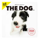 THE DOG 2024年 カレンダー 大判サイズ（ボーダー・コリー）壁掛け ブックレット式 魚眼レンズ オリジナルシール付き 動物 いぬ イヌ 犬 壁掛 【THE DOG公式ストア】