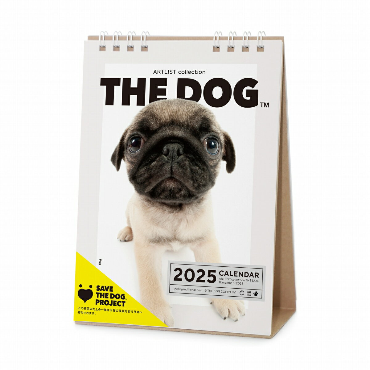 THEDOG2025年卓上カレンダ...