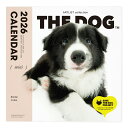 THE DOG 2026年 カレンダー ミニサイズ(ボーダー・コリー)壁掛け ブックレット式 魚眼レンズ オリジナルシール付き 動物 いぬ イヌ 犬 壁掛【THE DOG公式ストア】|詳細画像