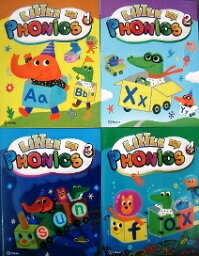 フォニックス教材【Little Phonics Starter Set （全レベルのStudent Bookの特価4冊セット）】送料無料！ 児童英語