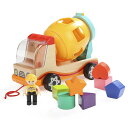 送料無料!!Top Brigth 【ぐるぐるミキサー車の型はめパズル プルトイ】 120308 正規品
