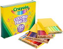 送料無料!!クレヨラ Crayola 【色鮮やか 色えんぴつ 大容量 120色】 688020 正規品
