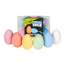 クレヨラ Crayola 【 チョーク 水でおとせる たまご型チョーク 屋外用 6色】 512051 正規品