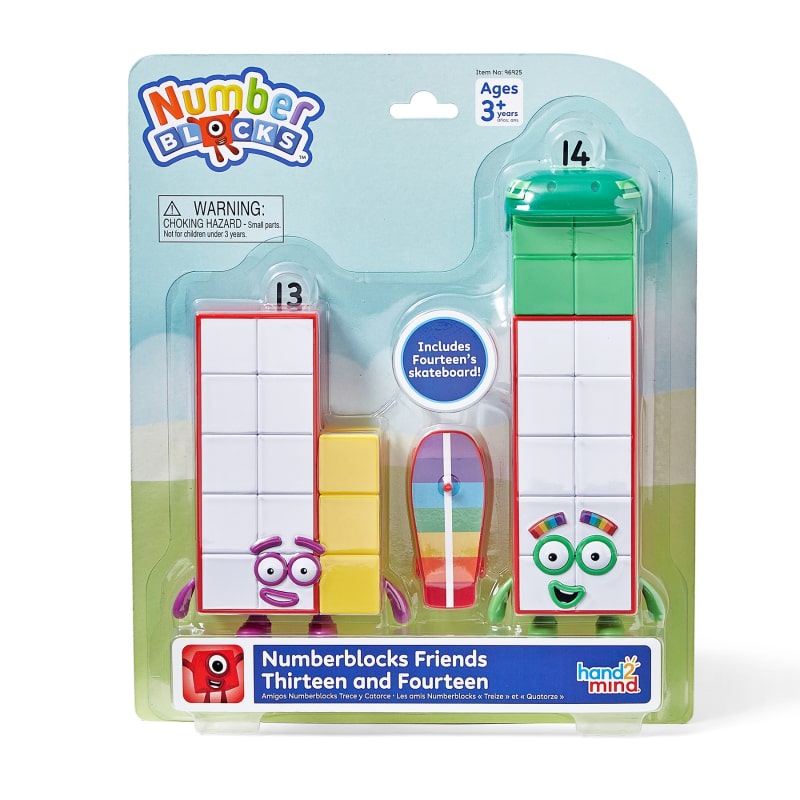Numberblocks ナンバーブロックス 【フレンズ 13・14 キャラクター フィギュア 3ピース入り】 96925 正規品のサムネイル
