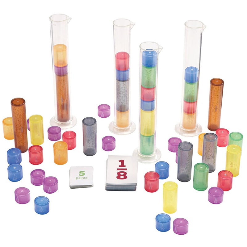 送料無料!！ラーニング・リソーシズ Learning Resources【算数教材 分数計算ゲーム 1を作ろう】 EI3220 正規品のサムネイル