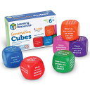 送料無料!!ラーニング・リソーシズ Learning Resources【英語教材 英会話サイコロ 6個セット】 LER7300 正規品