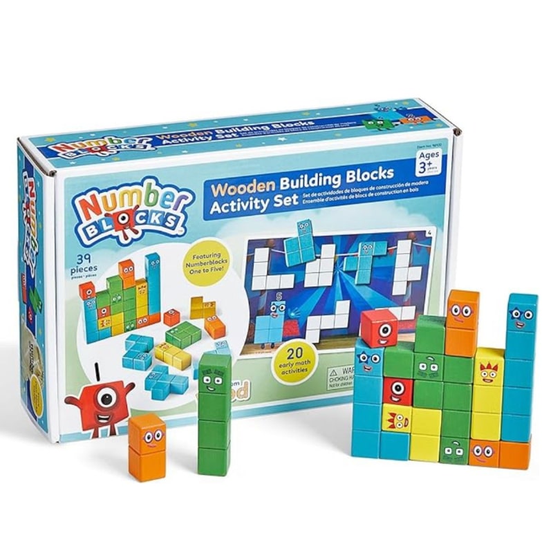 送料無料!！Numberblocks ナンバーブロックス 【木製ブロック アクティビティセット 数あそび 知育玩具】 96932 正規品