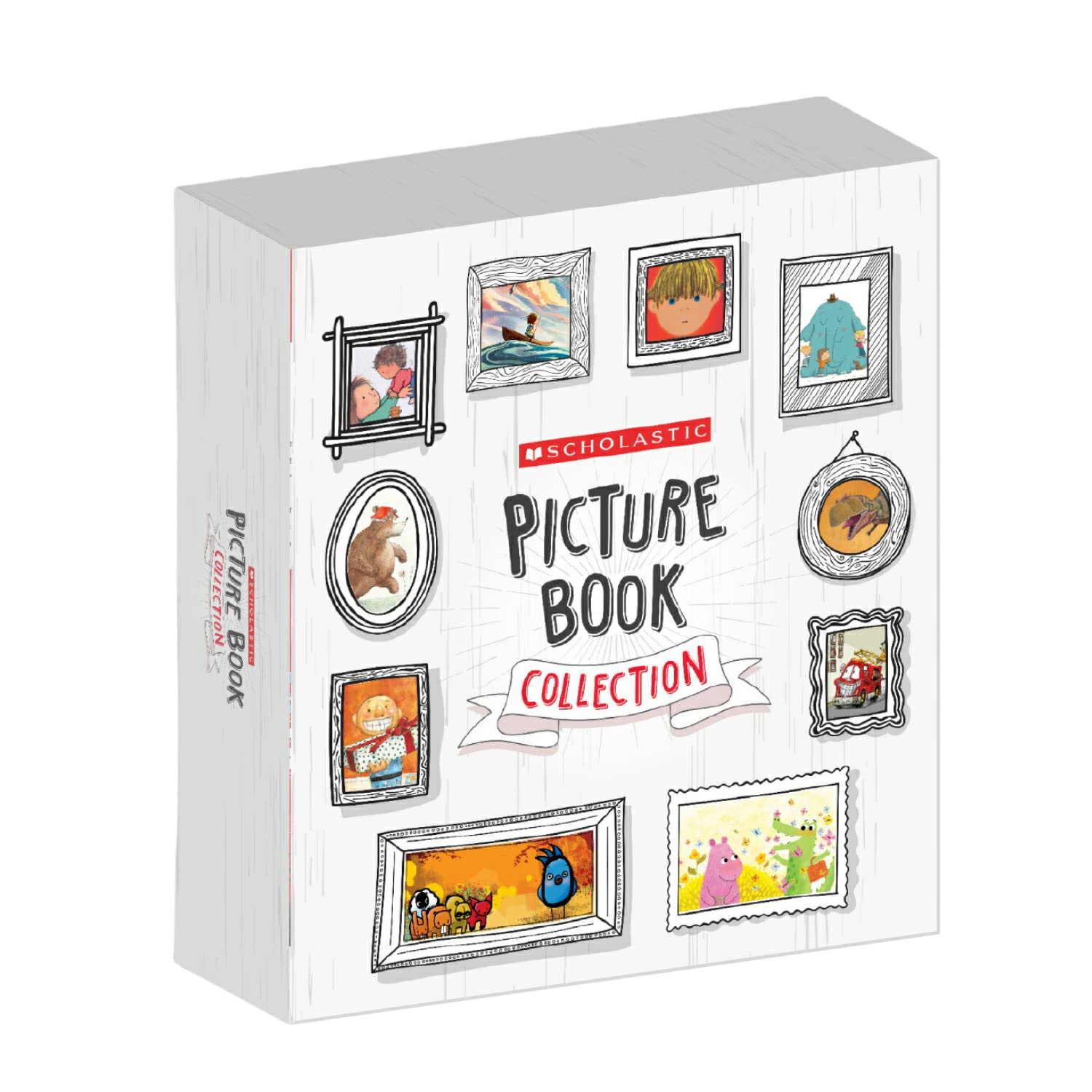 送料無料！【Scholastic Picture Book Collection (音声ペン対応版) - 音声ペン別売り-】ピットーク音声ペン対応 スカラスティック 英語絵本セット