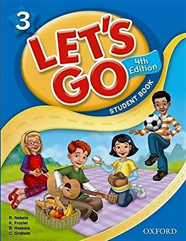 送料無料！【Let's Go 3 Student Book With Audio CD Pack (4th Edition)(旧版)】子ども英語教材