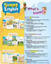 送料無料！小学生向け英語教材【Smart English 1 Student Book (with Flashcards and Class Audio)(1st Edition)(旧版)】 児童英語 英会