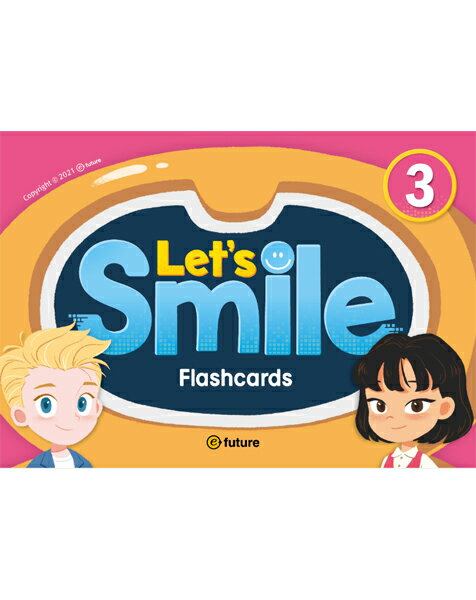 送料無料！【Let's Smile 3 Flashcards】児童英語 e-future