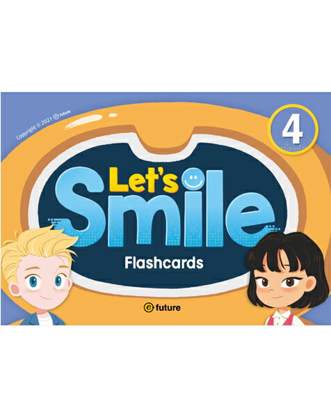 送料無料！【Let's Smile 4 Flashcards】児童英語 e-future
