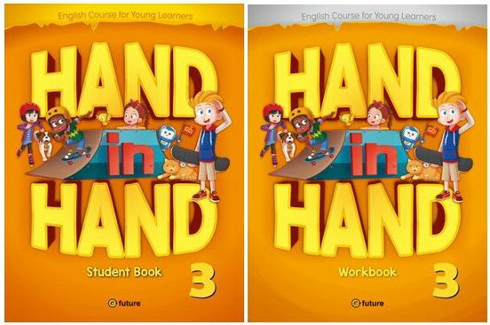 送料無料！【Hand in Hand 3 Student Book + Workbook セット】 e-future