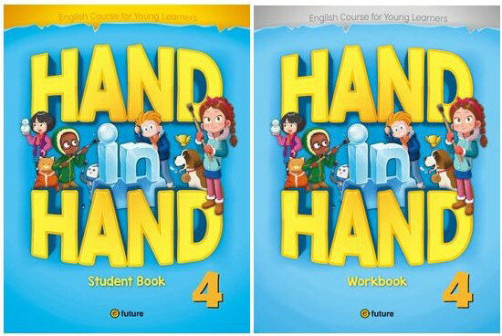 送料無料！【Hand in Hand 4 Student Book + Workbook セット】 e-future