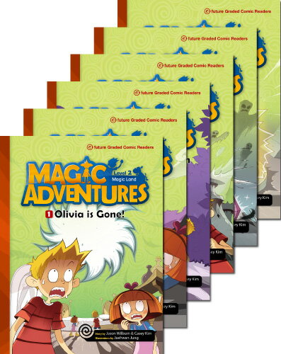 送料無料！英語の多読にもおすすめ！【Magic Adventures Graded Comic Readers Level 2 Set (6冊セット)】