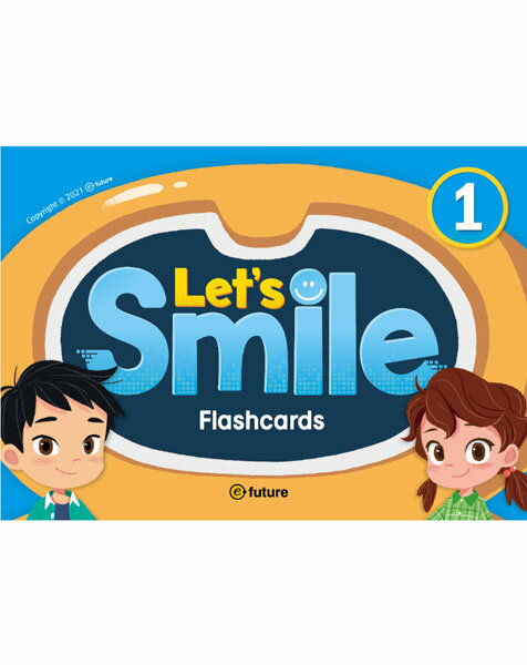 送料無料！【Let's Smile 1 Flashcards】児童英語 e-future