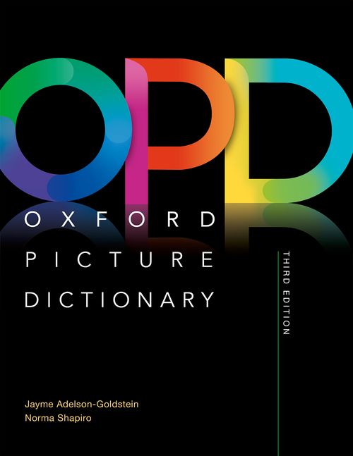 送料無料 最新版 【Oxford Picture Dictionary 3rd Edition Monolingual Dictionary】