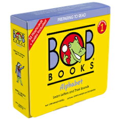 送料無料！CD・日本語ガイド付き！【BobBooksEnglishReaders1-AlphabetPackof12Books】子ども英語英単語フォニックス