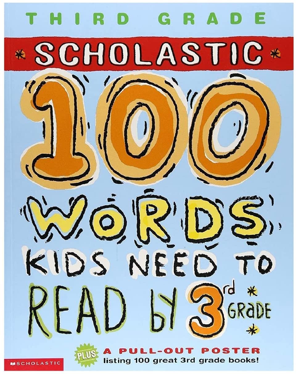 楽天ドリームブロッサム送料無料！【100 Words Kids Need To Read By 3rd Grade 】Scholastic 英語 ワークブック アクティビティブック