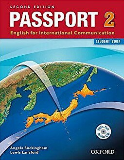 送料無料【Passport 2nd Edition Level 2 Student Book with CD】英会話教材【RCP】