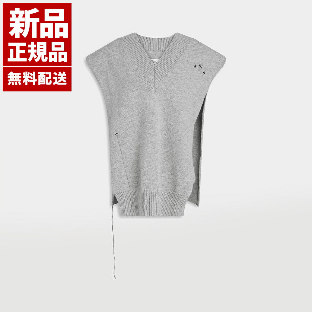 【新品 正規品】MARGIELA メゾンマルジェラ ベスト STOLE レディース トップス Vネック ボタニカルダイ..