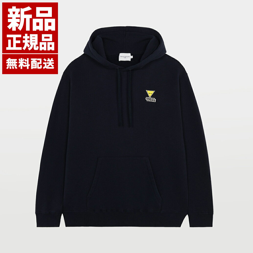 乐天商城 - 【新品 正規品】メゾンキツネ MAISON KITSUNE トライアングル フォックス パッチ 長袖 ユニセックス レディース メンズ コットン ウール フード JM00343KM0008 P498