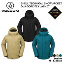 ＼2023・2024年新作／ Volcom/ボルコム スノーボードウエア ジャケット VOLCOM SHELL TECHNICAL SNOW JACKET DUA GORE-TEX JACKET スノーボード ウエア 防水ジャケット ゴアテックス ゴア GORE防水ウェア バックカントリー仕様 SNOWBOARD 正規品