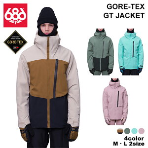 ＼2023・2024年新作／ 686 シックスエイトシックス ロクハチロク スノーボードウエア ジャケット GORE-TEX GT JACKET スノーボード スノボ ウエア スノージャケット スキーウェア 防水ジャケット バックカントリー仕様 ゴアテックス ゴア 防寒 SNOWBOARD 正規品