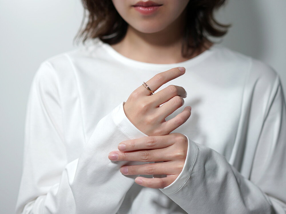 リング プラチナ 18k K18 18金 ゴールド レディース 指輪 女性用 ジュエリー アク...