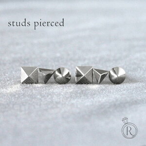 【11/28午後値上げ実施】 ピアス プラチナ Pt レディース 女性用 ジュエリー アクセサリー ギフト プレゼント 四角 三角 丸 四角錐 三角錐 円錐 金属アレルギー 人気 日本製 国産 Pt スタッズ ピアス