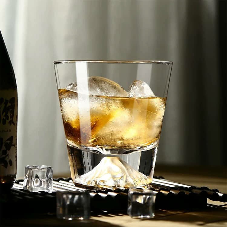 富士山 富士山グラス ウイスキーグラス ロックグラス 236ml 2個セット 焼酎グラス ...