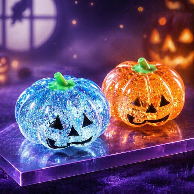 ハロウィン ゆっくり戻る おばけ スクイーズ玩具 パンプキン セイロ付き ストレス解消 おもちゃ かぼちゃ ハロウィン キッズ 子供 大人 スクイーズ ぷにぷに 握るおもちゃ 低反発 癒しグッズ キラキラ ラメ入り 送料無料 フィジェット玩具 thegeta-10002516 DAILY STOCK楽天市場店 サンプル画像2