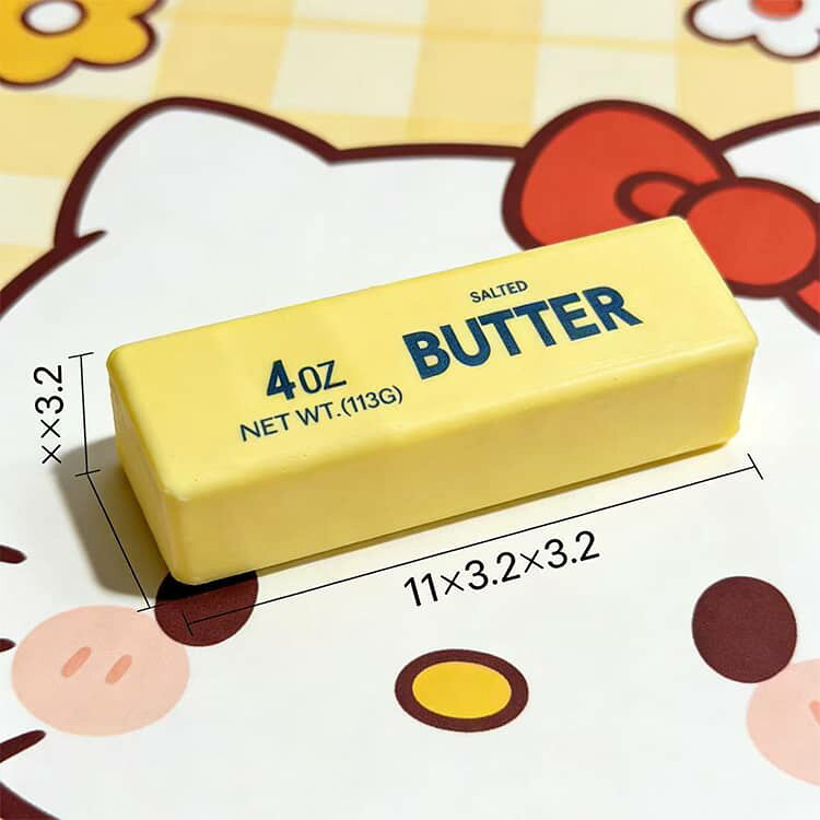 2個セット 14cmスクイーズバターバタースクイーズ低反発超しっとりスローリバウンド握るストレス解消癒し系バタースティックデザインY2K雑貨おしゃれソフト触感学生向け暇つぶし指先トイプレゼント対応大サイズ中サイズ人気おすすめ thegeta-10002876 DAILY STOCK楽天市場店 サンプル画像3