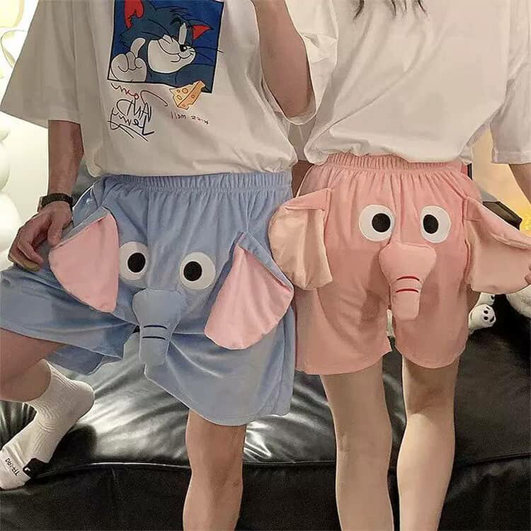 おもしろい 半ズボン パジャマ レディース ルームパンツ メンズ 趣味キャラクター ...