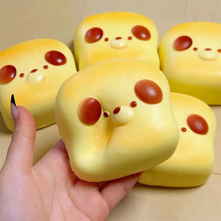癒しグッズ パン風スクイーズ ゆっくり戻る ぶた 3種類セット 低反発 しっとり柔らかい もちもちスクイーズ 食べ物モチーフ 握って楽しい ストレス解消 おもちゃ ぷにぷに 指先遊び アニマル ねこ かわいい 3種類セット リラックスグッズ 送料無料 コレクション thegeta-10001047 DAILY STOCK楽天市場店 サンプル画像3