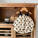 ベビー服 セットアップ 女の子 トップス Tシャツ ショートパンツ パンツセット キャミソール 心柄 2点セット子ども服 上下セット 通園 通学 普段着 ガール...