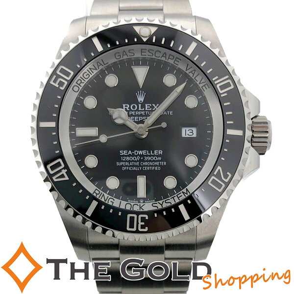 中古 ロレックスシードゥエラーディープシー1266602021年3月新ギャラステンレスランダムシードウェラーROLEX腕時計メ