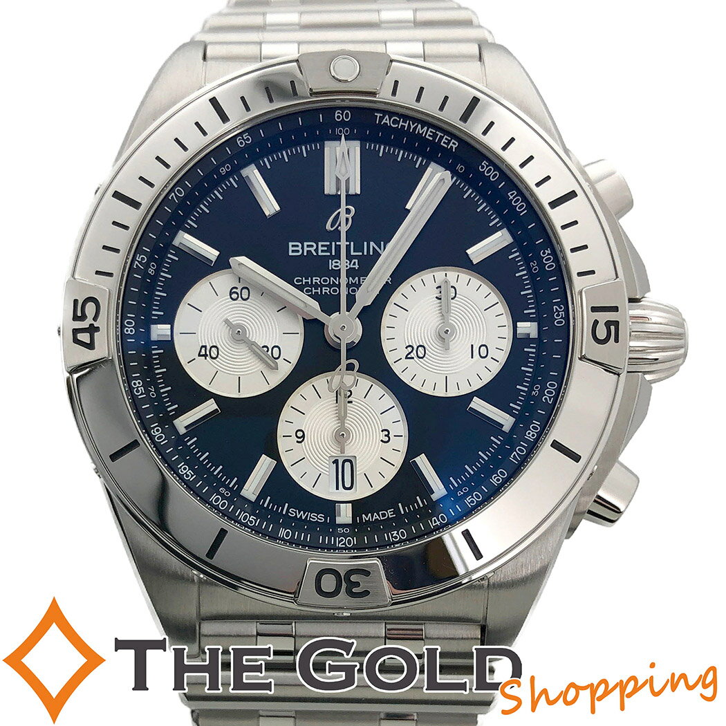 ブライトリング クロノマット B01 42 ジャパン エディション 黒文字盤 ステンレス 自動巻き AB0134 AB0134101B2A1 BREITLING 腕時計 メンズ[男性用] ザ・ゴールド THE GOLD ショッピング【中古】のサムネイル