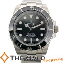 ロレックス サブマリーナー ノンデイト 114060 ランダム品番 ブラック 黒文字盤 ステンレス 自動巻き ROLEX SUBMARINER サブマリーナ ダイバーズ スポーツ 腕時計 メンズ ウォッチ 男性用【中古】