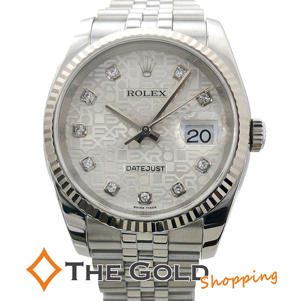 ROLEX デイトジャスト 116234G 磨き済 20