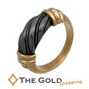 【ポイントアップ7/25まで】Cartier スリーカラーリング シルバリウム YG PG WG スリーゴールド 750 指輪 ジュエリー カルティエ 【中古】