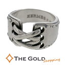 エルメス メキシコ コルセット リング ダブル #51 10.5号 925 指輪 シルバーアクセサリー レディース HERMES 【中古】