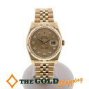 ロレックス ROLEX デイトジャスト 116238G ランダム 2017年6月購入 腕時計 メンズ ウォッチ 男性用 【新古品】 ギフト プレゼント ビジネス ご褒美 ザ・ゴールド THE GOLD ショッピング【中古】