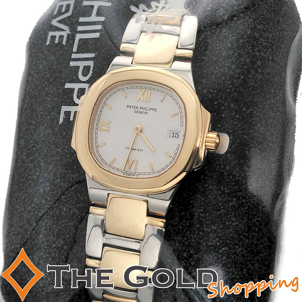 【メーカーOH済】PATEK PHILIPPE Wネーム Tiffany& Co. ノーチラス アー ...