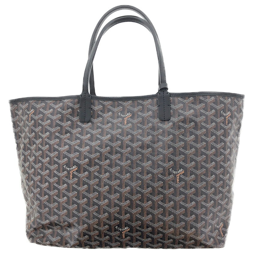 【中古】ゴヤール GOYARD サンルイPM ポーチ付 ショルダーバッグ 肩掛け 黒 茶 バッグ トートバッグ ギフト プレゼント ご褒美 母の日 ザ・ゴールド