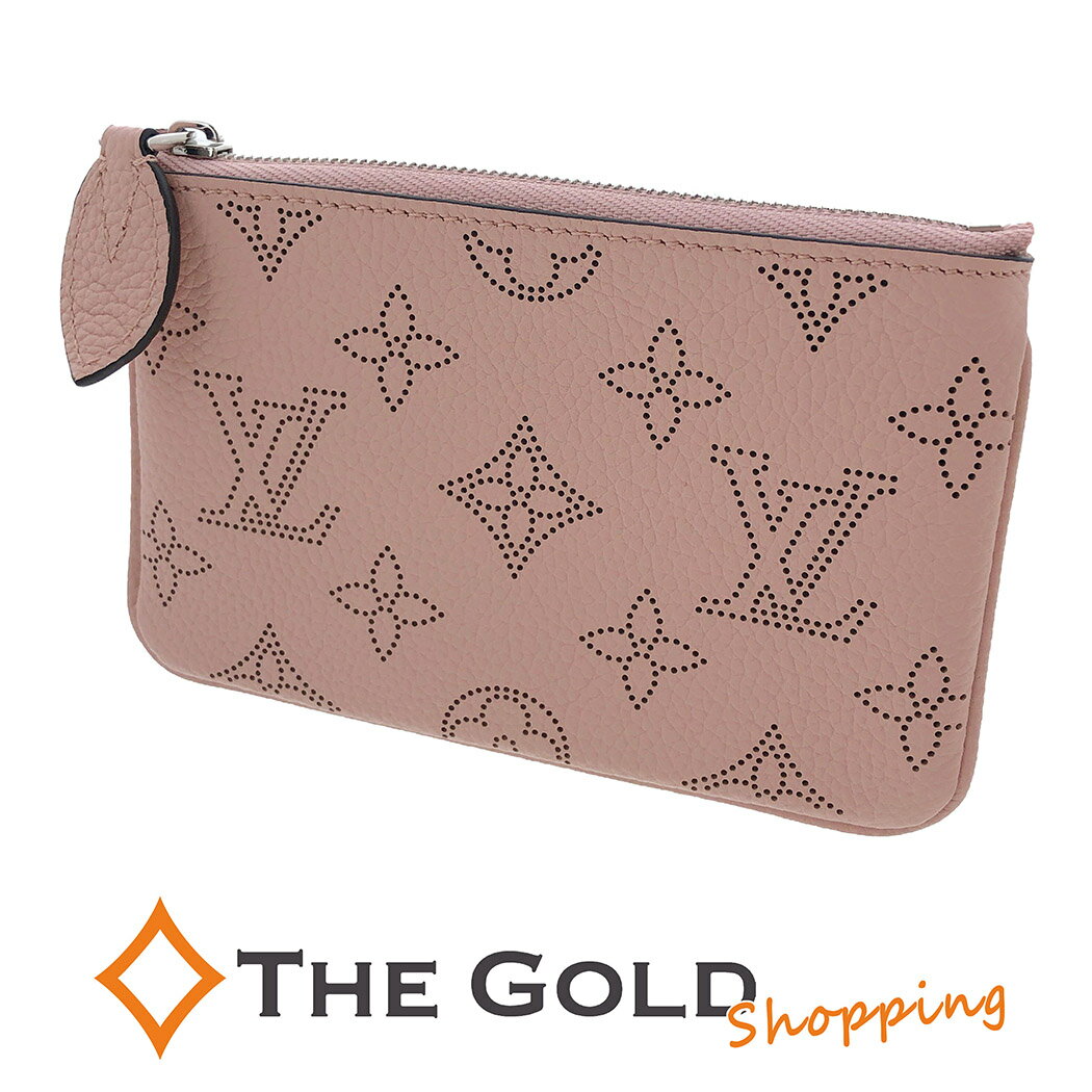 ルイヴィトン ポシェット クレ M69508 マヒナ ミニポーチ ピンク レザー コインケース 小銭入れ LOUIS VUITTON キーケース 【中古】のサムネイル