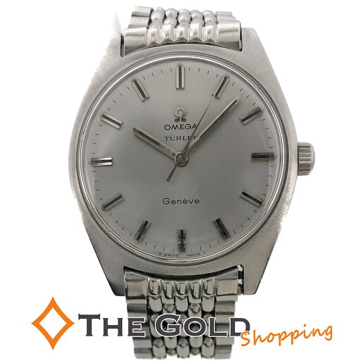 オメガ ジュネーブ チューラーWネーム OH済 1970年頃 手巻き OMEGA 腕時計 メンズ ウォッチ 【中古】 p2505