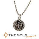 クロムハーツ エンジェルメダルチャーム/ボールチェーンネックレス 60cm 925 STERLING シルバーアクセサリー メンズ CHROME HEARTS 【中古】